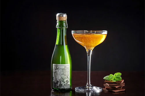 Glass samples a new cocktail range